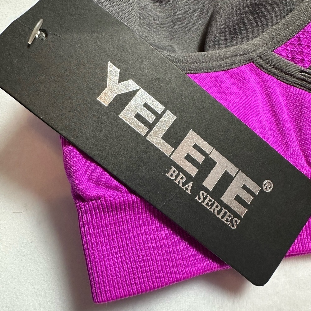 YELETE sports bras. Padded and assorted colors, styles and sizes. NWT - Picture 11 of 12